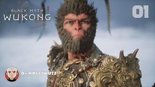 Black Myth: Wukong - Gameplay Deutsch 01 - Schwarze Wolken, Rotes Feuer - Durch den Wald der Wölfe screenshot 2