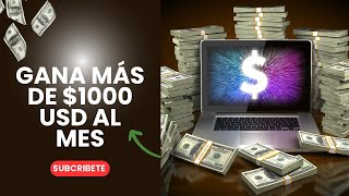 Como GANAR DINERO POR INTERNET En 2024 – 1000 USD