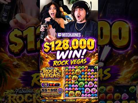 $128K WIN ON ROCK VEGAS!