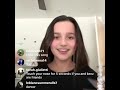 Annie Leblanc sings little do you know on live stream!