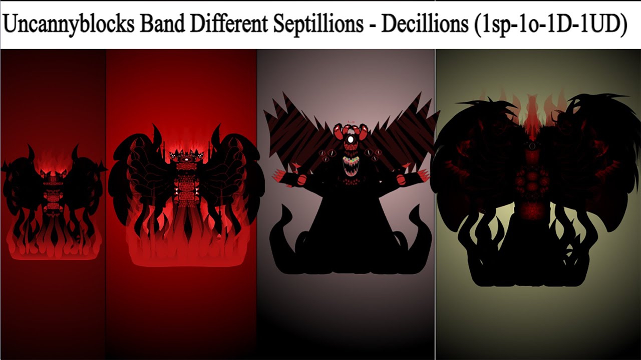 Looking For Uncannyblocks Band Different Septillions-  Decillions  {1SP-1O-1D - 1UD} |  My Take !