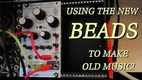 Dark Ambient Atonal Synth Jam w/ Mutable Beads, Moog Matriarch, Instruo Lubadh, Pittsburgh Microvolt