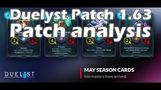 Duelyst patch analysis 1.63