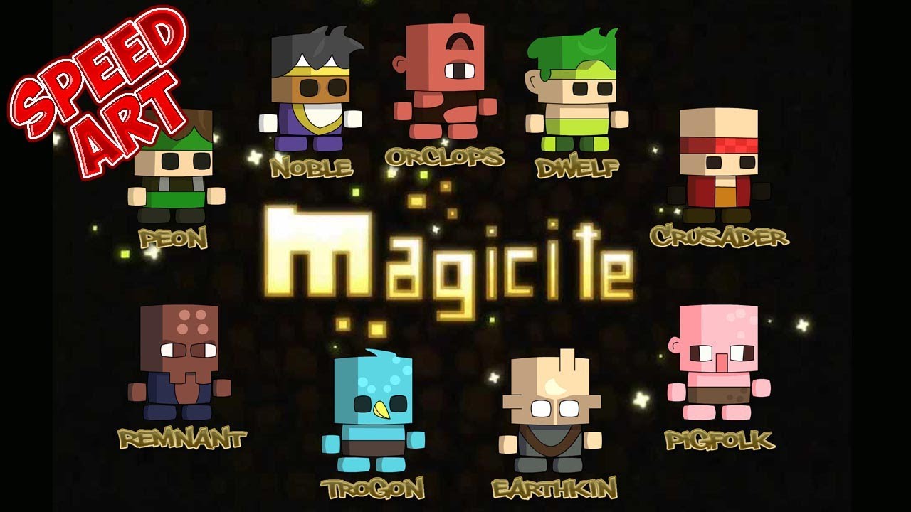 Speed Art | Magicite Razas