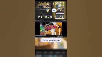 Stop wasting time manually clipping videos! Check out this Python + AI tool! #python #ai #tutorial