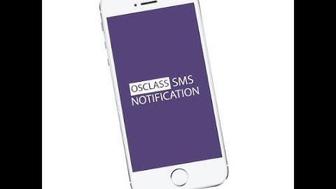 Osclass User Registration via SMS with sms notification plugin