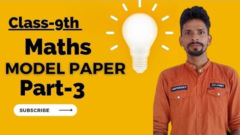 Class-9th Maths Model Paper Up Board 2022-2023