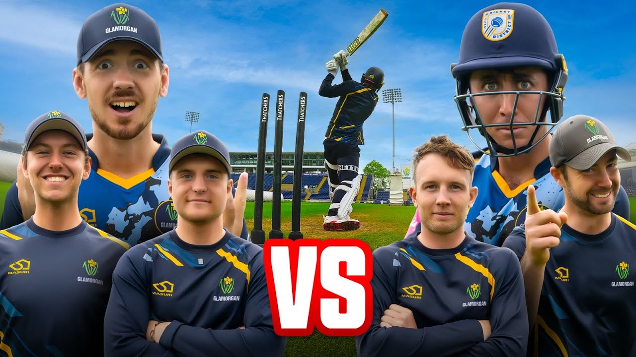 PRO vs VILLAGE Cricketers: Who can score 100 runs the FASTEST?! ft Glamorgan Cricket