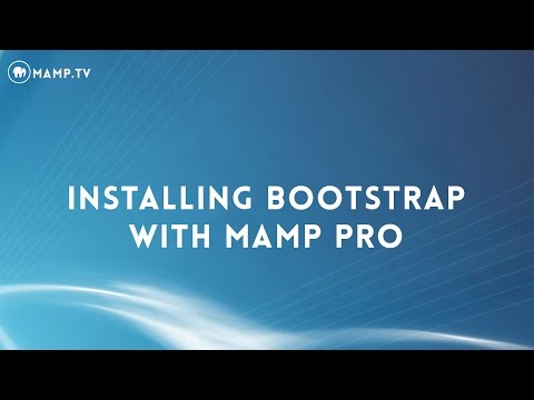 37 MAMP PRO 4 - Installling Bootstrap
