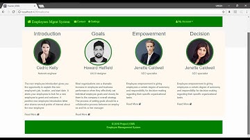 Employee Management System in Angular 2