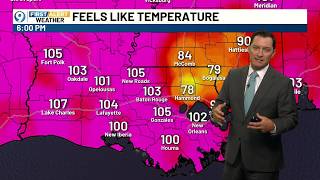 Heat Advisory issued for Wednesday