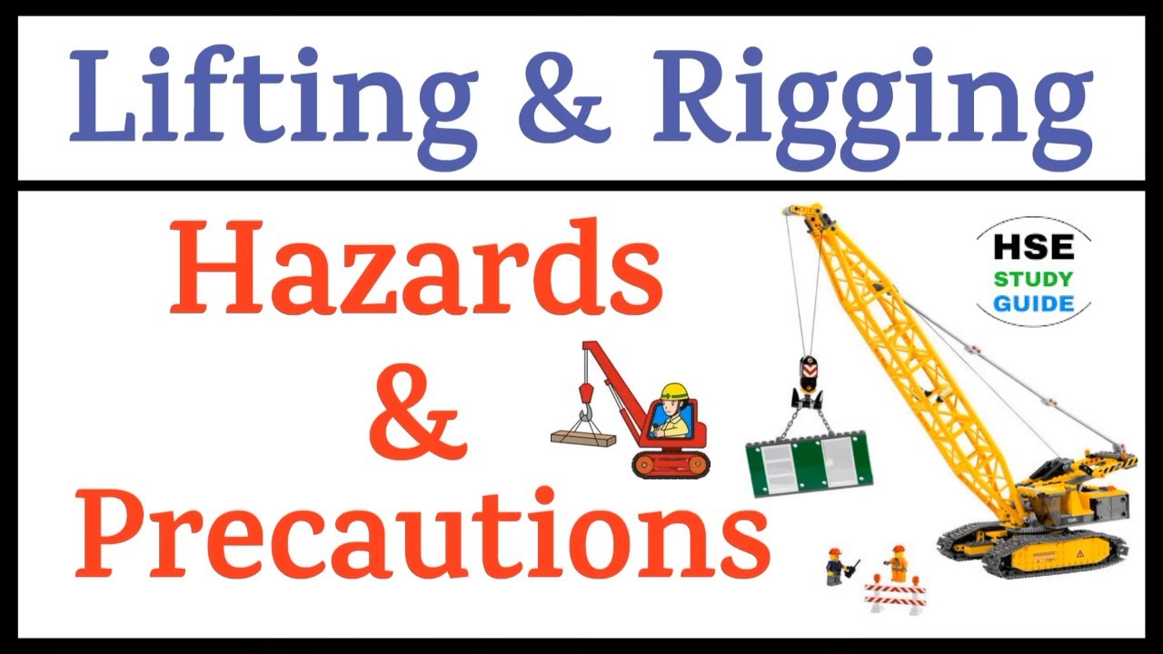 Lifting & Rigging Safety || Lifting Safety || Crane Lifting Hazards & Precautions || Crane