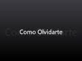 Como Olvidarte Angel Laez salsa romantica