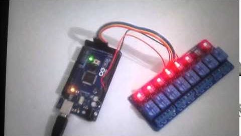 Automated Aquarium Build with Arduino - Testing 8-Channel Relay Board