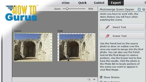 How to Use the Scene Cleaner in Adobe Photoshop Elements 15 14 13 12 11 Tutorial