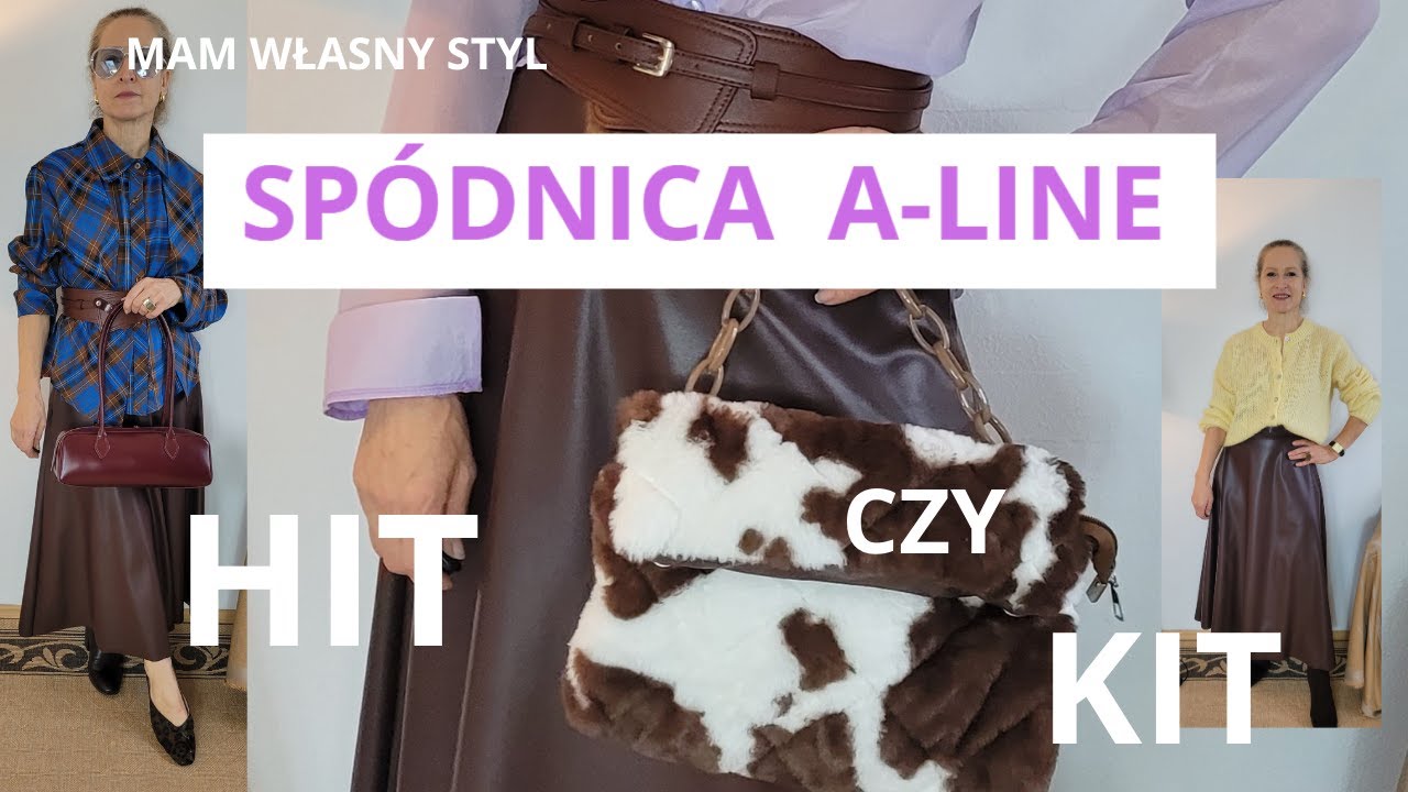 Czy warto kupić NAJMODNIEJSZĄ spódnicę w linii A?Testuję na żywo!Czy naprawdę pasuje do wszystkiego?