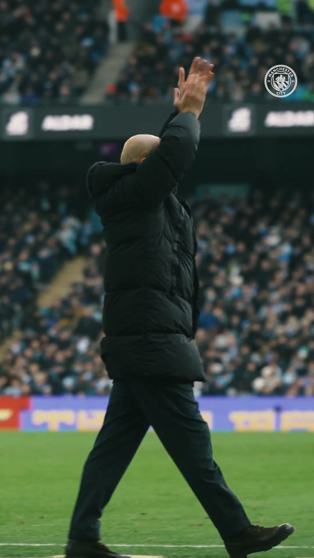 PepCam from the Etihad Tunnel! #mancity #shorts #premierleague