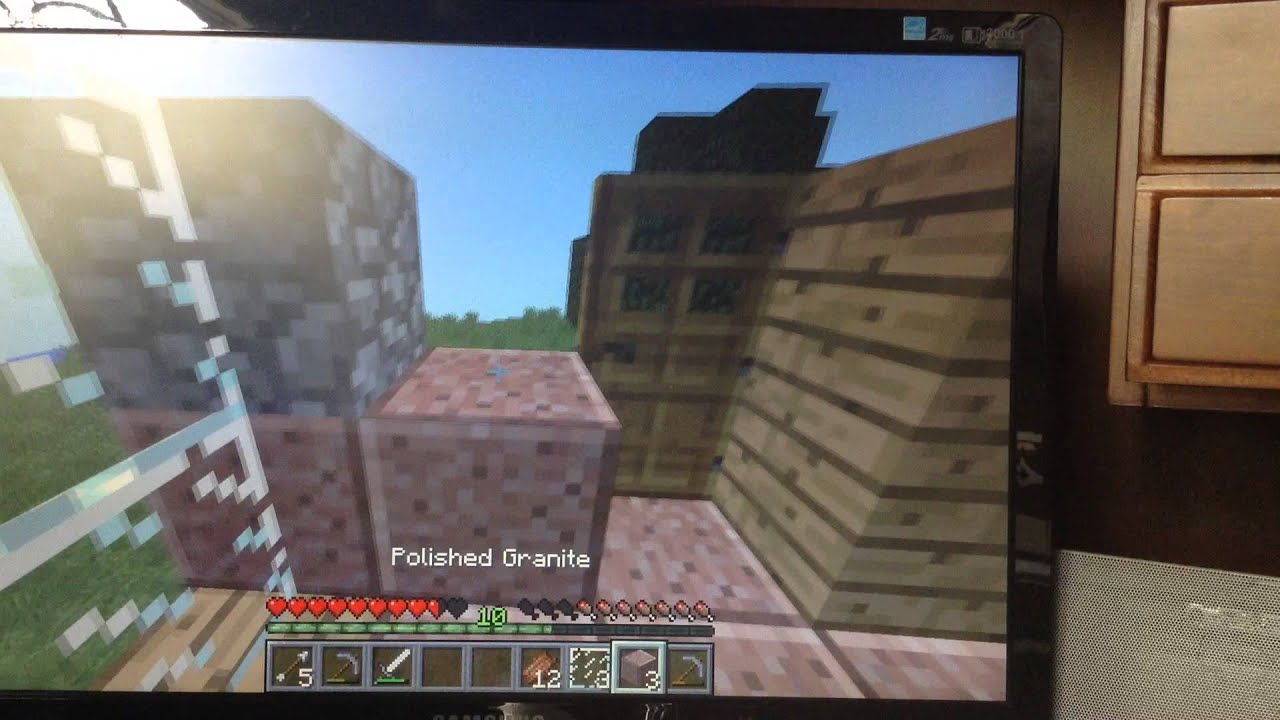 Minecraft 1.9 survival ep.  2  Ravines+Dungeon=epicness