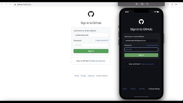 GitHub Login Page Clone Part - 2 | Dark Theme | Flutter UI | CodeKhadamath