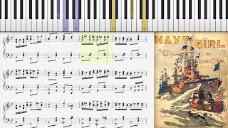 Navy Girl by Lucius Dunn (1912, Ragtime piano)