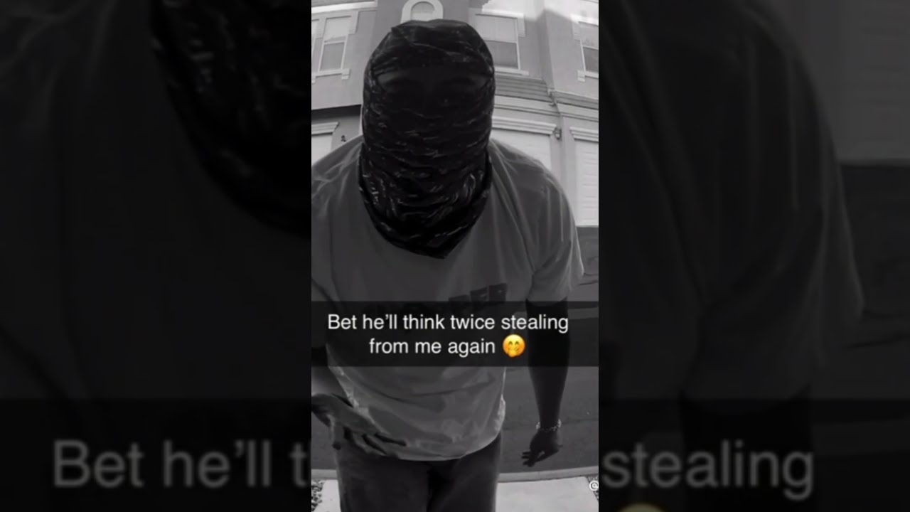 Caught On Ringcam Package Thief Wasn T Ready For THIS Part 1
