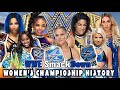 WWE SmackDown Women's Champioship History (2016 - 2022 )