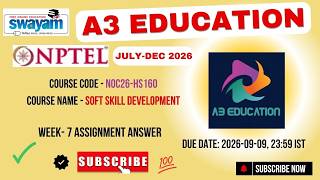 NPTEL Soft Skill Development Week 7 Assignment Answers | IIT Kharagpur screenshot 3