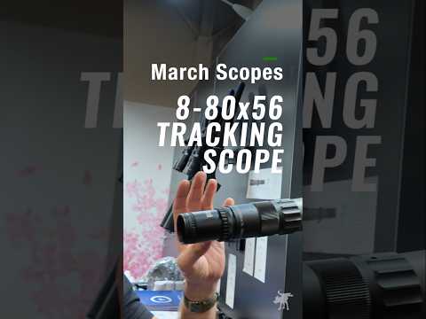 WTF is the March Tracking Scope? #birdwatching #birding #riflescope