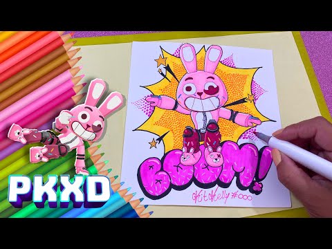 How to Draw SUGAR RUSH RABBIT the New Armor from @PKXDUniverse 🐰