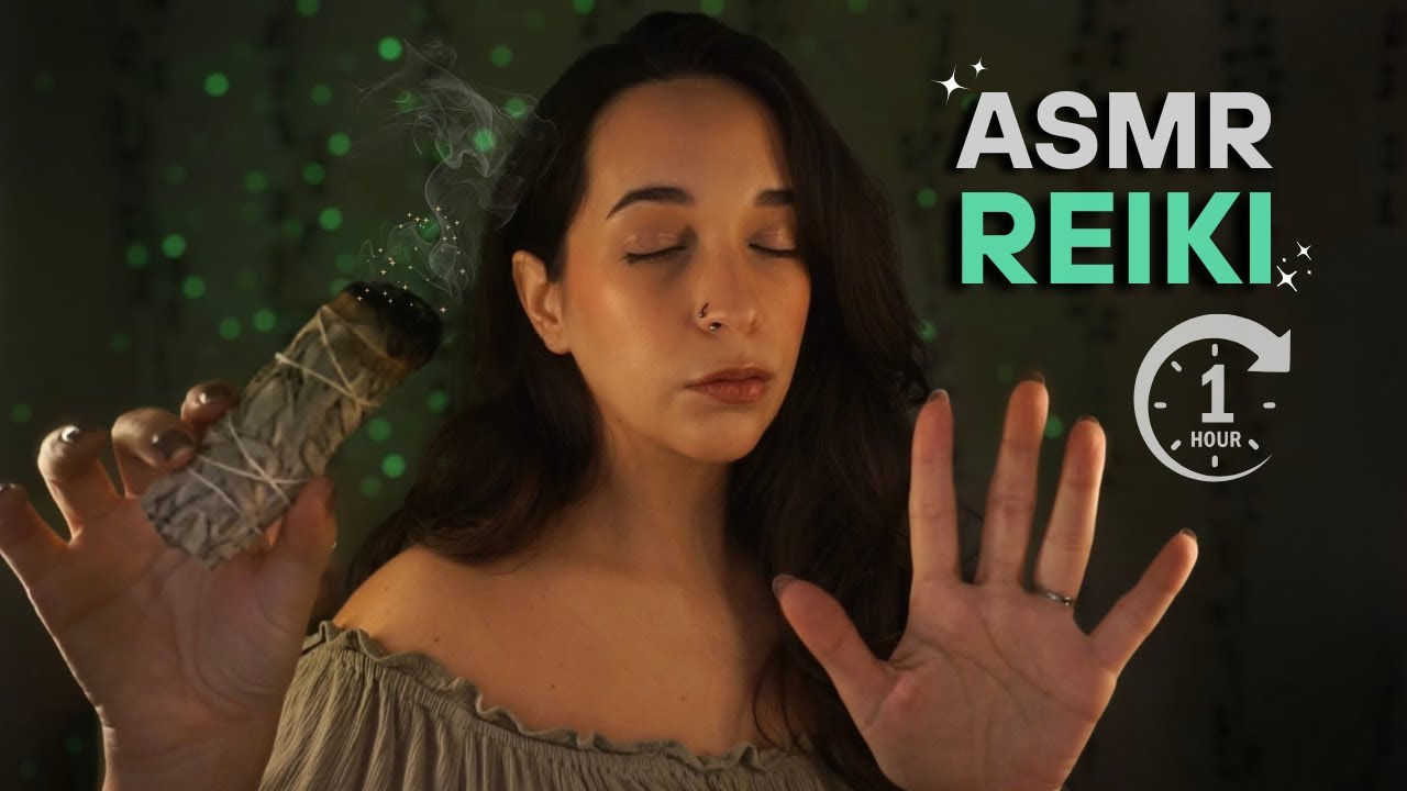 ASMR REIKI 1 HORA de Limpieza Energética para Vencer el Insomnio