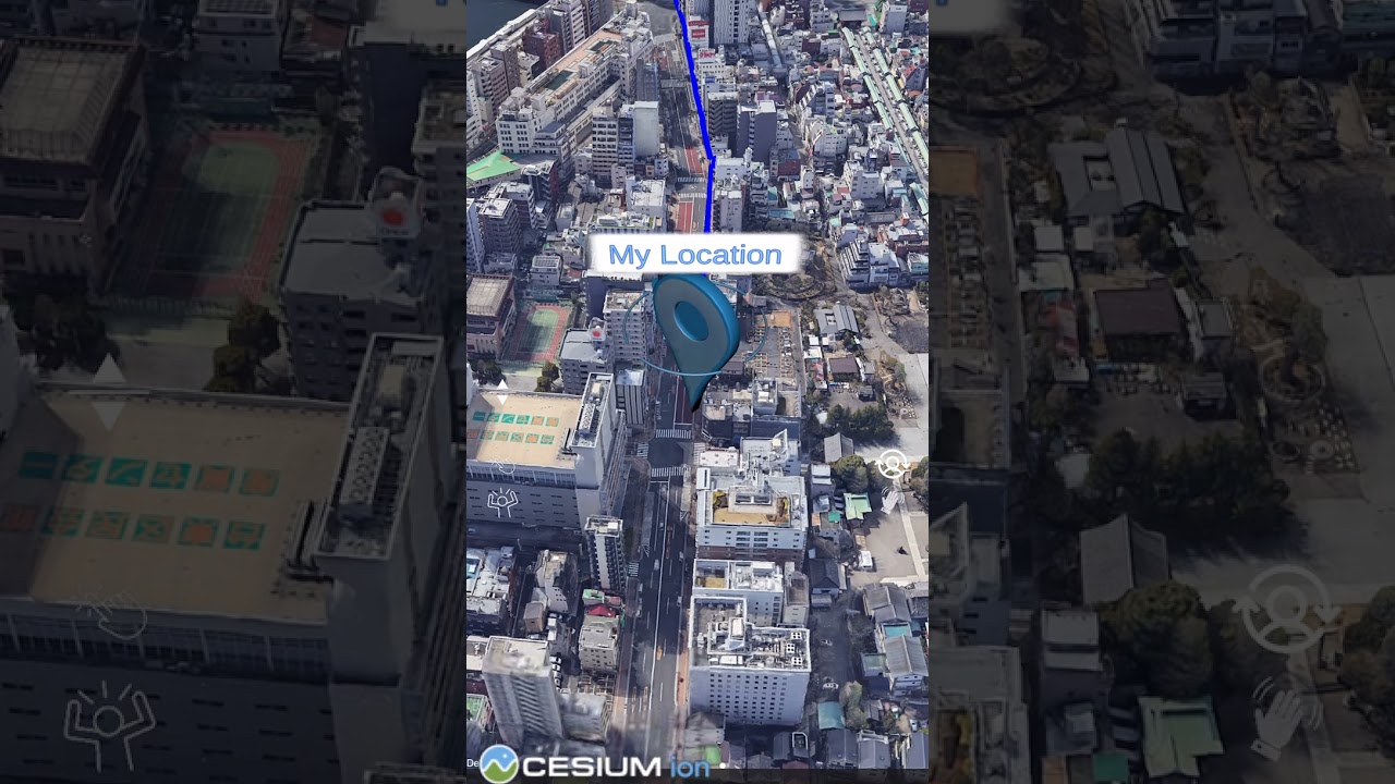 Friend Finder 3D maps