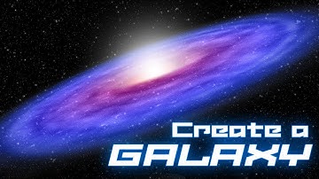 Photoshop: How to Create a Galaxy in Deep Space from Scratch