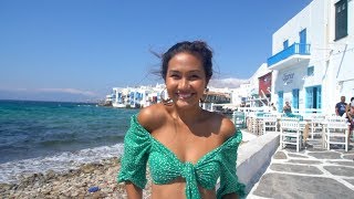 Summer in MYKONOS, GREECE!!! (party and beach clubs)