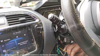 TATA Tiago GPS Tracker installation with Engine Lock Without Wire Cut