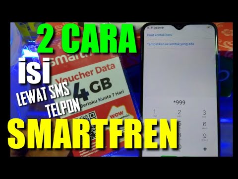 Tutorial transfer pulsa smartfren, atau cara bagi pulsa smartfren, dengan nominal bebas, dan biaya t. 