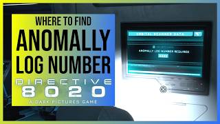 Directive 8020: Anomally Log Number Location