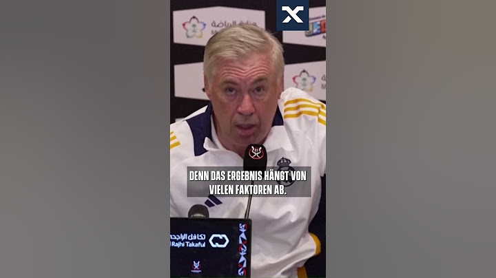 Ancelotti: Final-EL Clásico ist “Unvorhersehbar, riskant” #realmadrid #barcelona