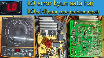 Havells Induction - LO or High error code problem