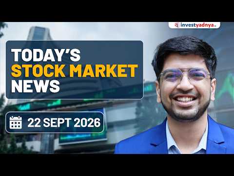 Daily Stock Market News(22 Sept 2026):Oil Falls, Bitcoin Crosses $85K, Core Sector Slows, Patanjali