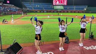 20210325 統一vs樂天 Yuri陳怡叡 Nina娜仔 艾璐 超越夢想 藍寅倫打席