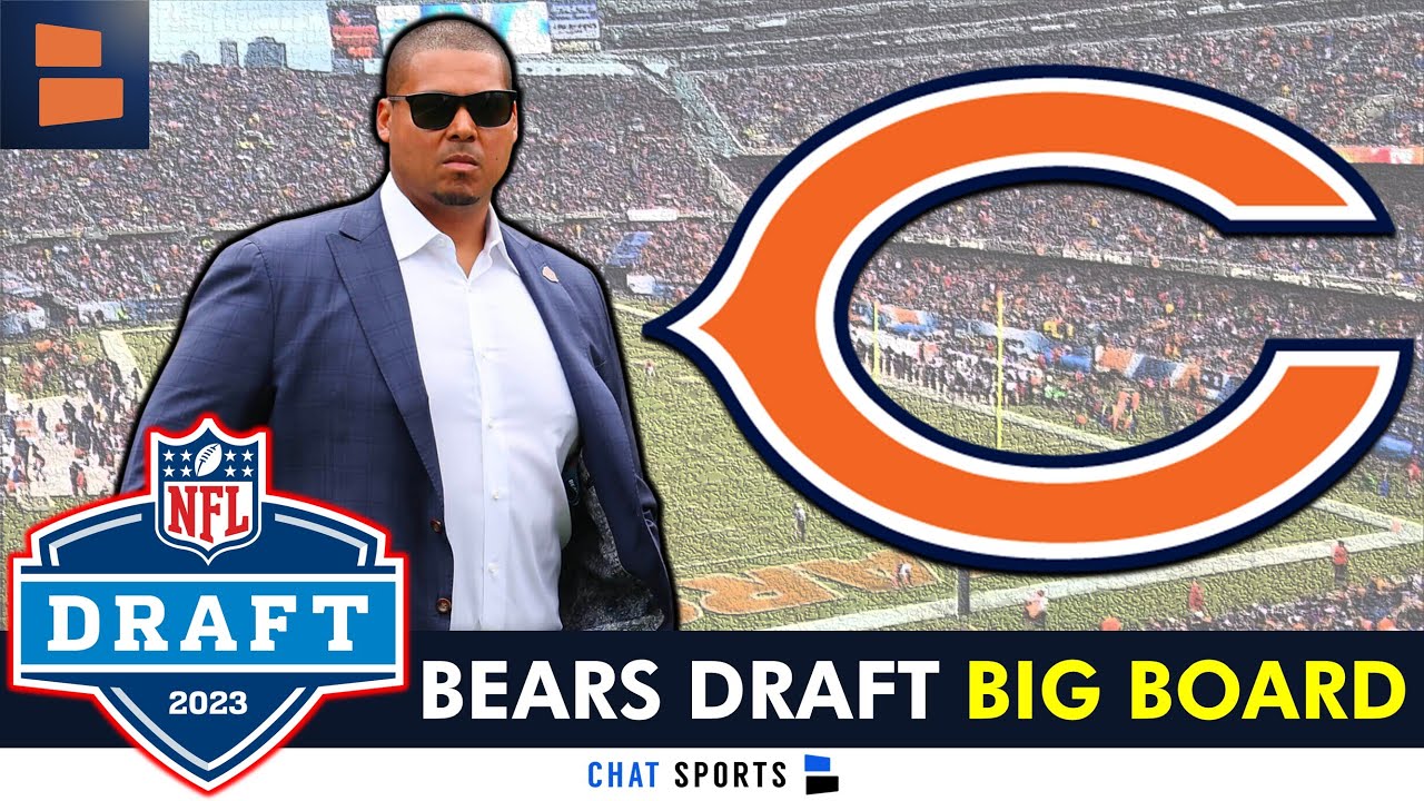 2023 Chicago Bears Draft BIG BOARD: Top 50 NFL Draft Prospects For Ryan  Poles 