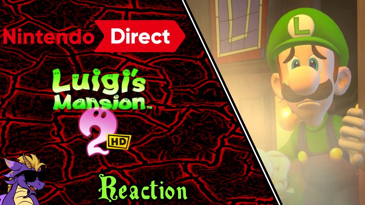 Is it just a port? I Luigi's Mansion 2 HD Reaction Nintendo Direct (September 2023)