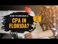 How to become a CPA in Florida