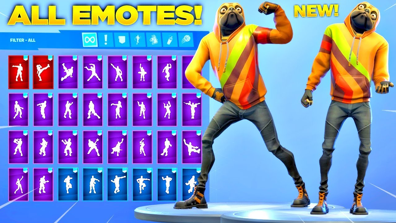 youtube all fortnite dances