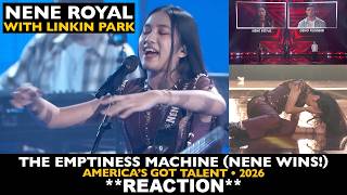 Download Lagu Musicians REACT to Nene Royal and Linkin Park: The Emptiness Machine (2026) AGT (NENE WINS!) Download Lagu Musicians REACT to Nene Royal and Linkin Park: The Emptiness Machine (2026) AGT (NENE WINS!)
