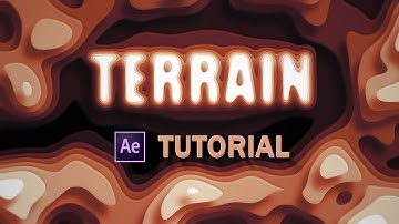 Paper Style Terrain TUTORIAL | Adobe After Effects