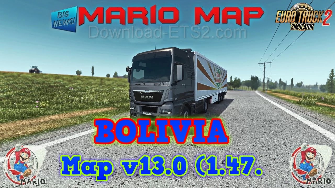 descargar Mapa de Mario v13.0 ( ets 2  1.47