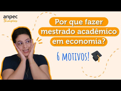 Vídeo: Por que se formar em economia?