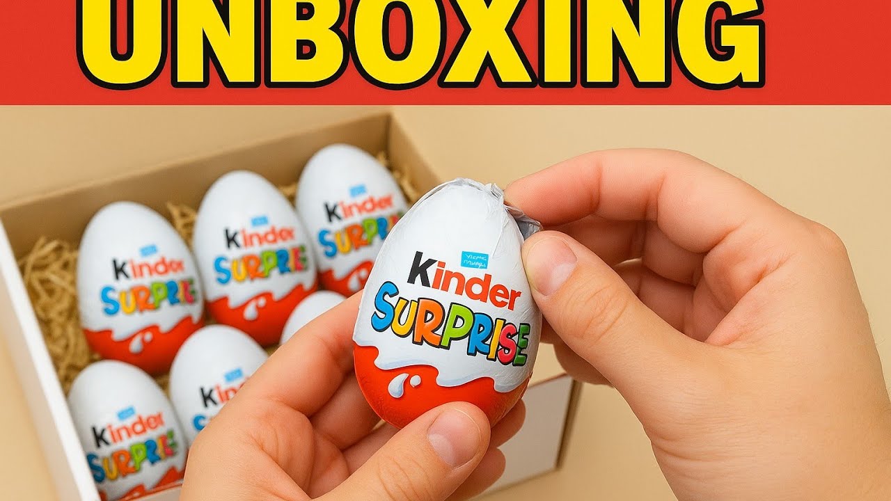 Kinder Surprise #unpacking Collection 100 years of Disney - YouTube