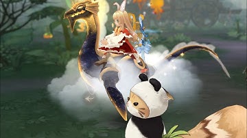 Tree of savior Neo EST1 • Demon Trial • 2-Star Eaglet Pyrmon • Healer POV FS